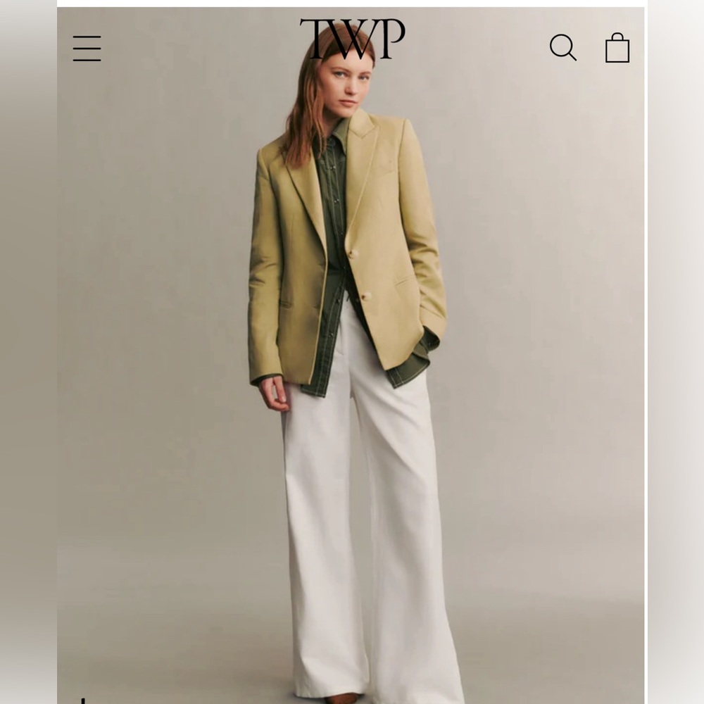 New with Tags TWP Sage Blazer Size Large - Picture 2 of 12